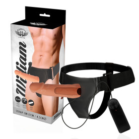 HARNESS ATTRACTION - WILLIAN HOLLOW RNES AVEC VIBRATEUR 17 CM